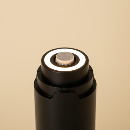 PawLoft GlowTrim — LED grinding head close-up