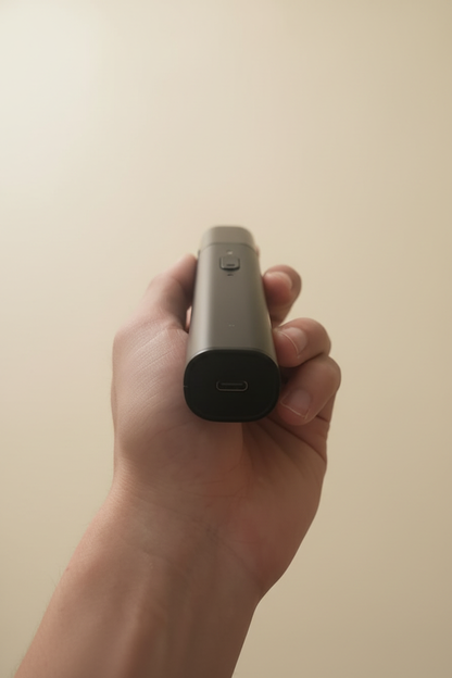 PawLoft GlowTrim — USB-C charging port detail